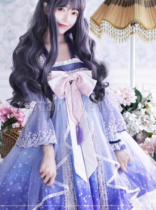 Cardcaptor-Sakura-Series-OP-Gradient-Chinese-Style-Qi-Lolita-Long-Sleeve-Dress-coscarnival-3592