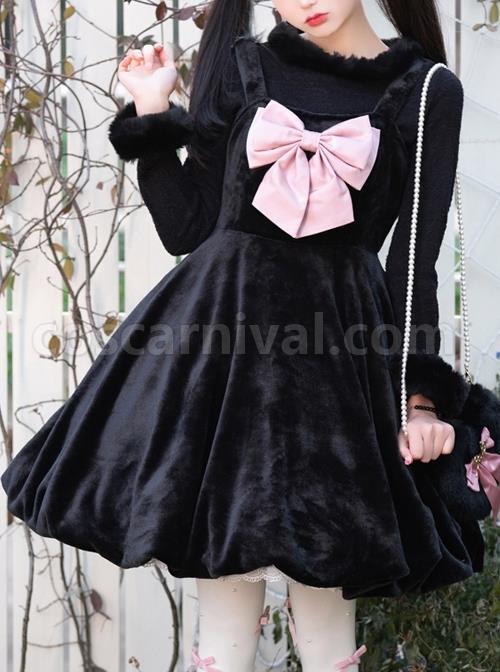 Cat-Fluffy-Series-JSK-Short-Black-Smooth-Plush-Girlish-A-shaped-Sweet-Bud-Bowknot-Lolita-Sling-Dress-coscarnival-2252.jpg