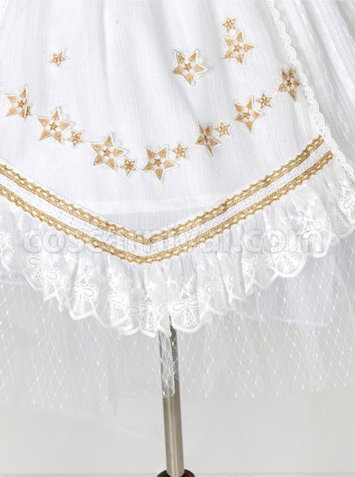 Chiffon-Puff-Sleeve-Bowknot-Ruffle-Lolita-Half-Sleeve-Dress-coscarnival-5241