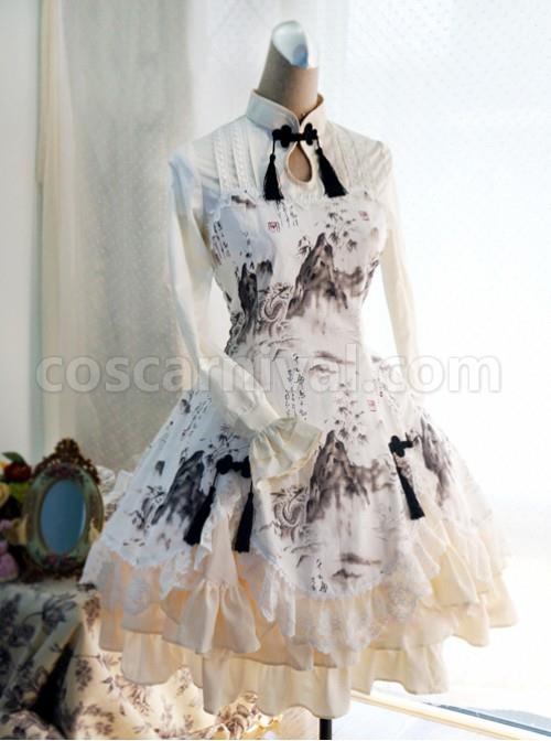 Chinese-Style-Peony-Printing-Long-Sleeve-Qi-Lolita-Dress-coscarnival-552