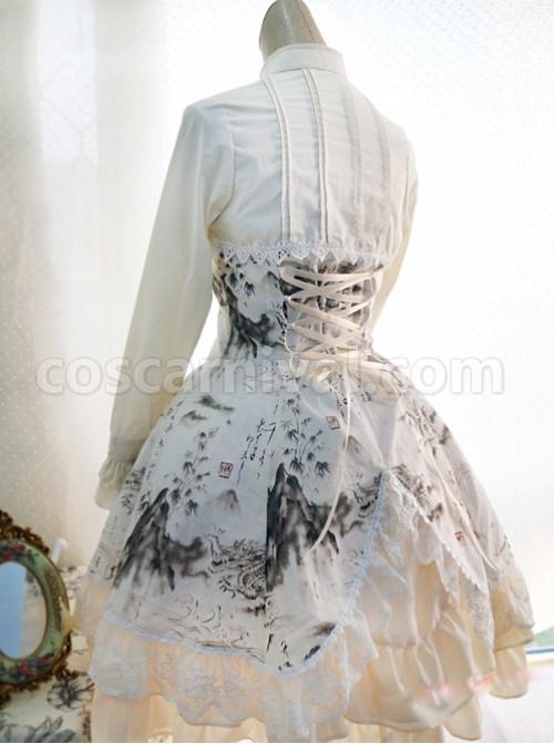 Chinese-Style-Peony-Printing-Long-Sleeve-Qi-Lolita-Dress-coscarnival-558