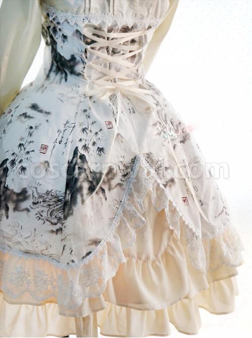 Chinese-Style-Peony-Printing-Long-Sleeve-Qi-Lolita-Dress-coscarnival-570