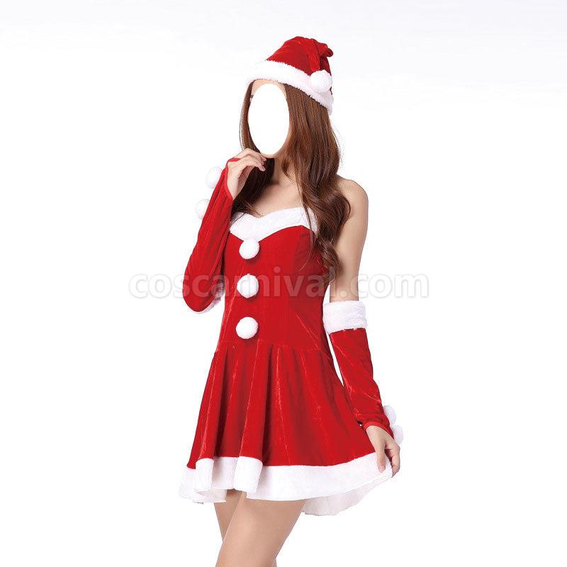 Christmas Princess New Year's Christmas Cosplay Costumes coscarnival01111467