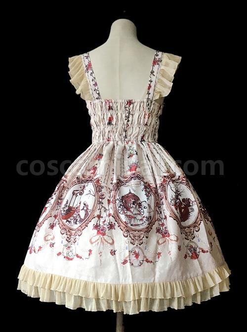 Cinderella-Series-Printing-Classic-Lolita-Sling-Dress-coscarnival-3684