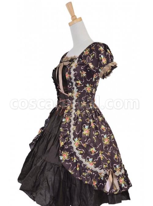 Classic-Brown-Floral-Puff-Short-Sleeves-Cotton-Lolita-Dress-coscarnival-488.jpg