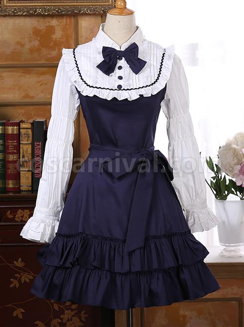 Classic-Cotton-Long-Sleeves-Ruffle-Lolita-Dress-coscarnival-3