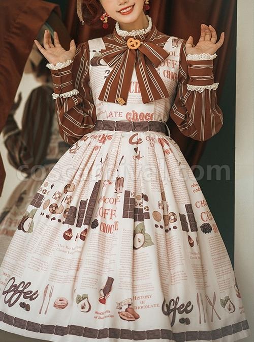 Classic-Lolita-Chocolate-Candy-Print-Decoration-Letter-Print-Cute-High-Waist-Belt-Sleeveless-Dress-coscarnival-1753