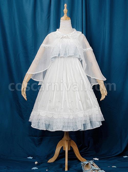 Cub-Of-The-Sea-Series-JSK-With-A-Shawl-Detachable-Pearl-Shoulder-Strap-Front-Beading-Sew-Pearls--Classic-Lolita-White-Slip-Dress-coscarnival-3099