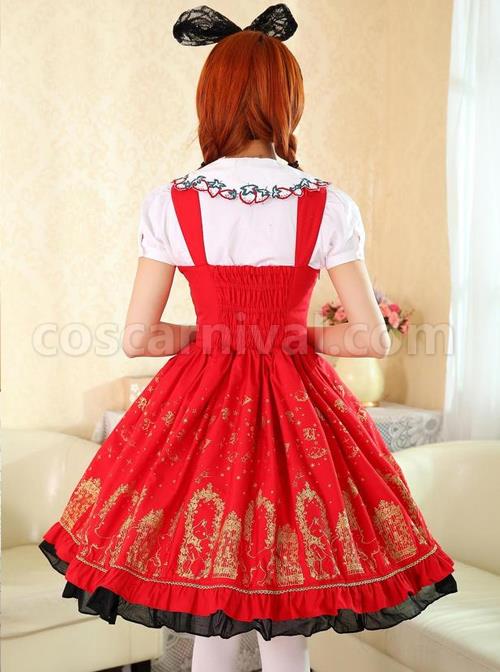 Cute-Cats-Printing-Cotton-Classic-Lolita-Sling-Dress-coscarnival-5186