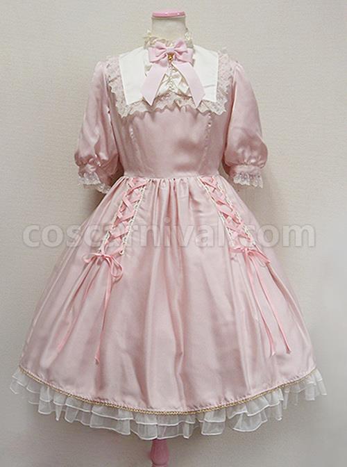 Cute-Retro-Pink-Lace-Bowknot-Sweet-Lolita-Short-Sleeves-Dress-coscarnival-571.jpg
