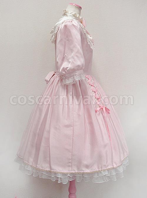 Cute-Retro-Pink-Lace-Bowknot-Sweet-Lolita-Short-Sleeves-Dress-coscarnival-577.jpg