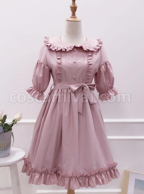 Cute-Ruffles-Doll-Collar-Short-Sleeves-Classic-Lolita-Dress-coscarnival-882