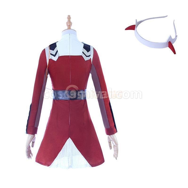 DARLING in the FRANXX 02 Cosplay Zero Two Cosplay Costumes Women Costume Full Sets coscarnival011118543