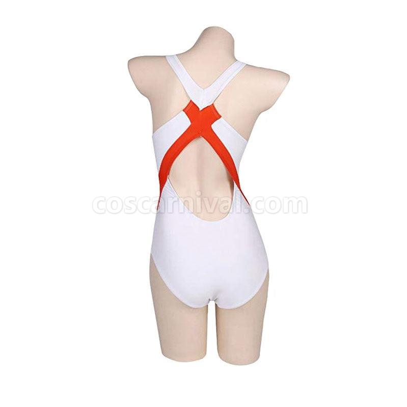DARLING in the FRANXX 02 Zero Two Swimsuit Jumpsuit Cosplay Costumes coscarnival011116093