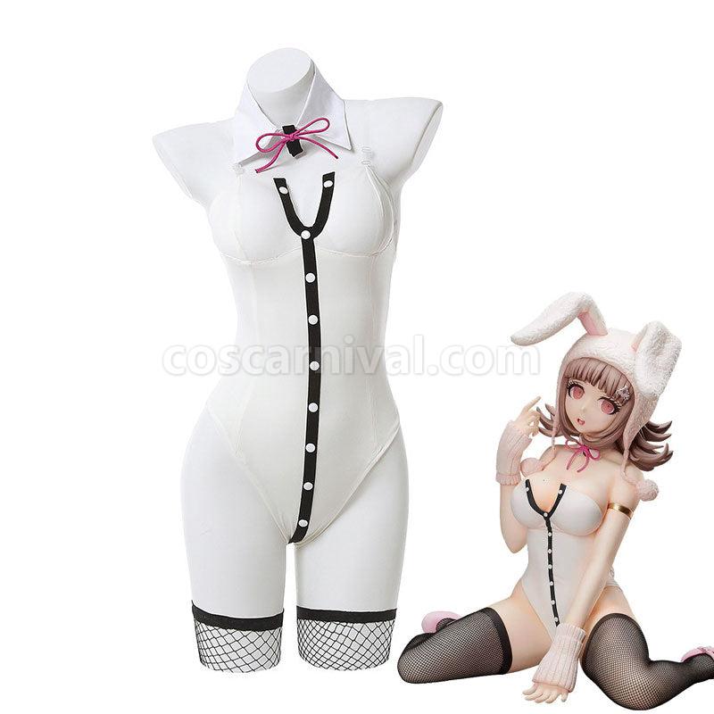 Danganronpa 2 Goodbye Despair Chiaki Nanami Bunnysuit Cosplay Costumes coscarnival01119513