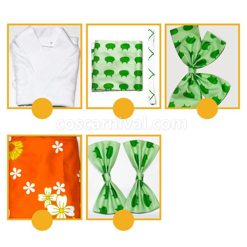 Danganronpa 2 Goodbye Despair Hiyoko Saionji Kimono Cosplay Costumes coscarnival011114698