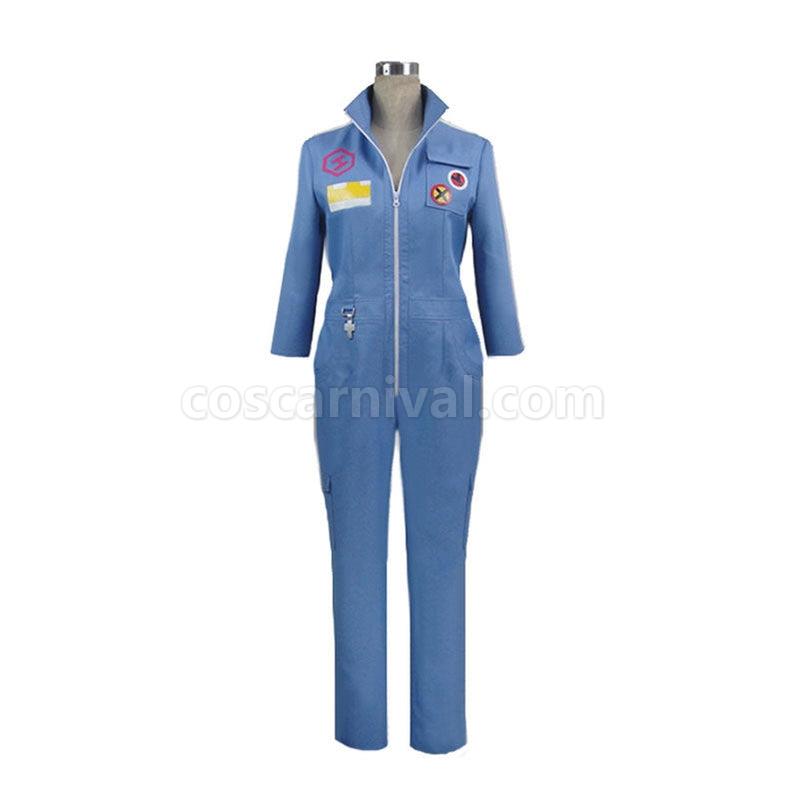 Danganronpa 2 Goodbye Despair Kazuichi Souda Blue Uniform Cosplay Costumes coscarnival011117312