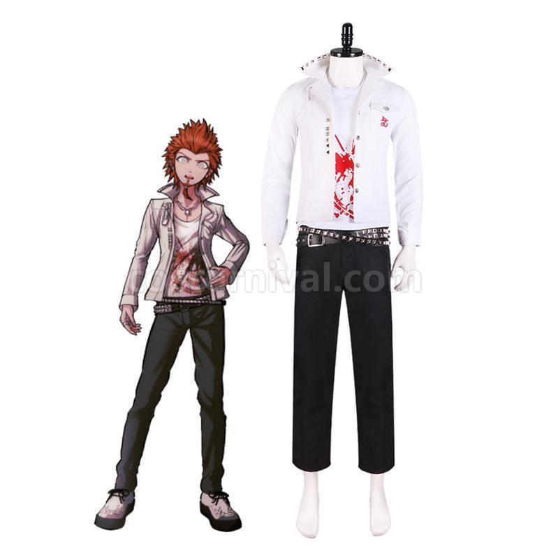 Danganronpa Trigger Happy Havoc Leon Kuwata Uniform Cosplay Costumes(Customed) coscarnival011118164