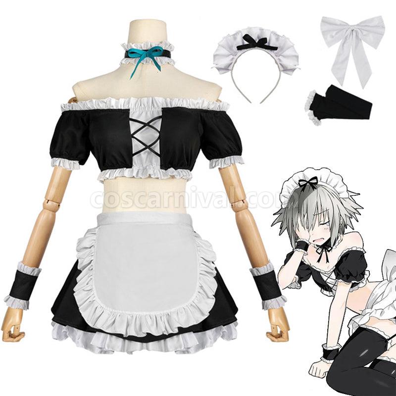 Date A Live 4 Nia Honjou Maid Cosplay Costumes coscarnival0111590