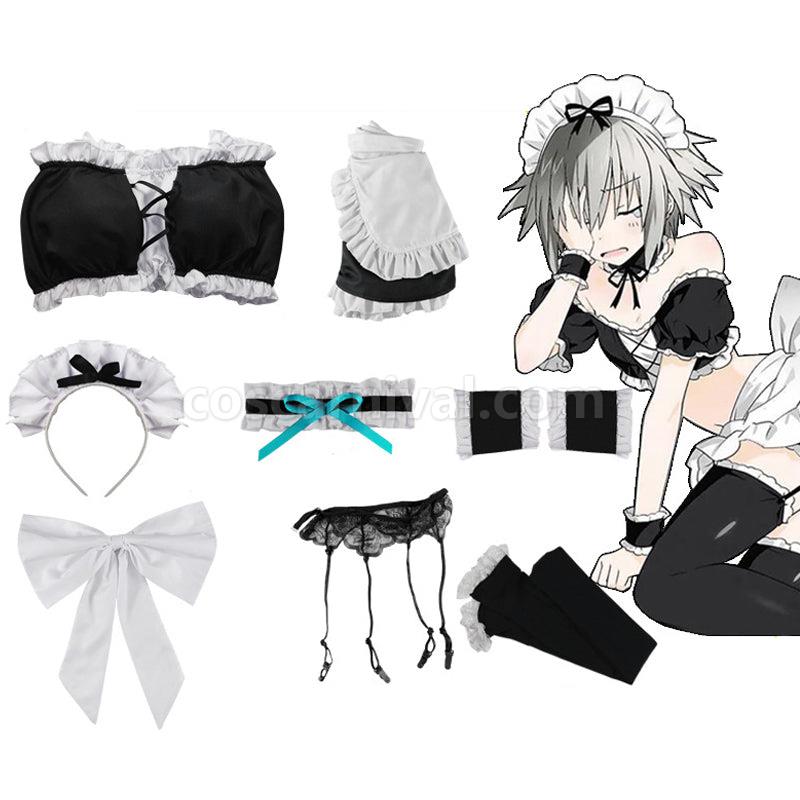 Date A Live 4 Nia Honjou Maid Cosplay Costumes coscarnival0111611