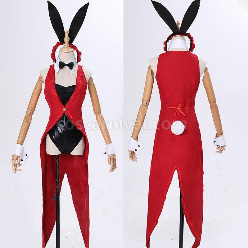 Date A Live Kurumi Tokisaki Bunny Girl Outfits Cosplay Costume coscarnival011115122