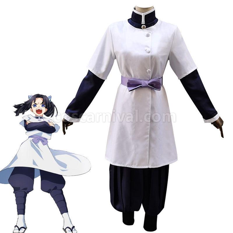 Demon Slayer Kimetsu no Yaiba Aoi Kanzaki Cosplay Costumes coscarnival01117496