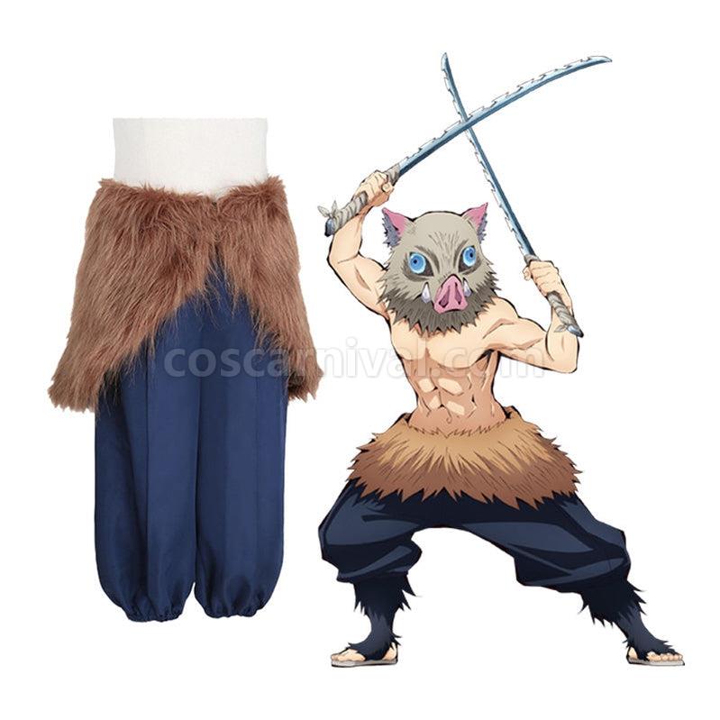 Demon Slayer Kimetsu no Yaiba Inosuke Hashibira Cosplay Costume coscarnival011114720