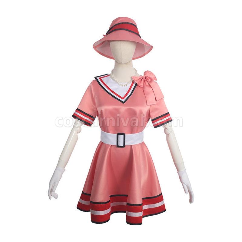 Demon Slayer Kimetsu no Yaiba Nezuko Kamado Dress Cosplay Costume coscarnival011114134