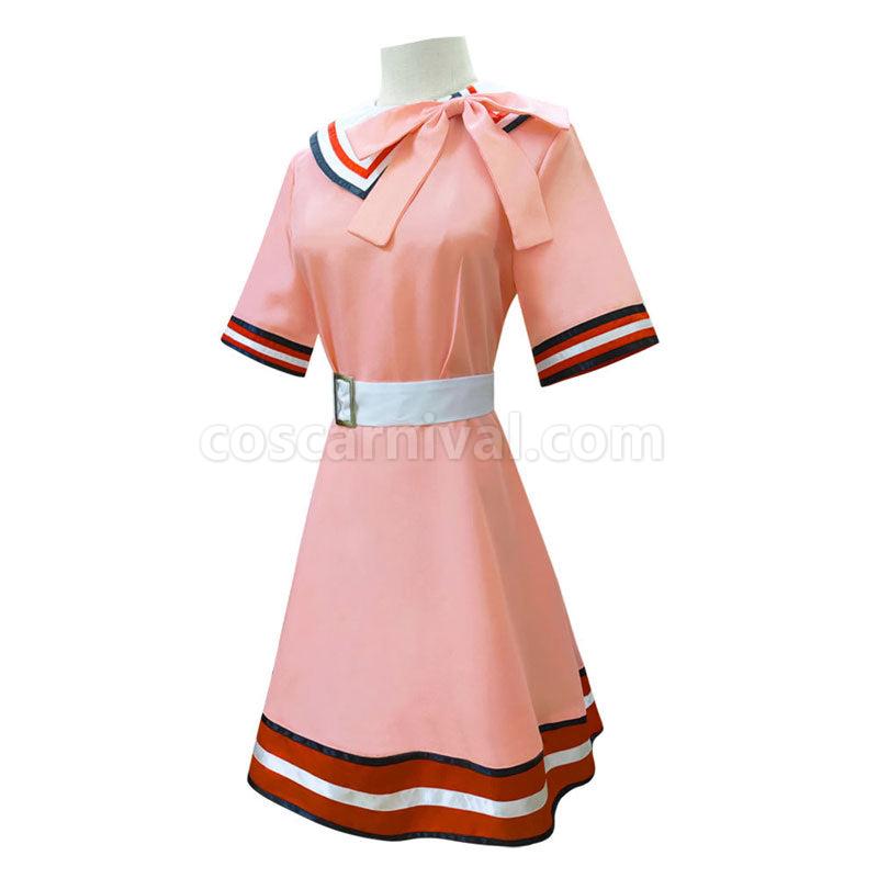 Demon Slayer Kimetsu no Yaiba Nezuko Kamado Dress Cosplay Costumes coscarnival01117482