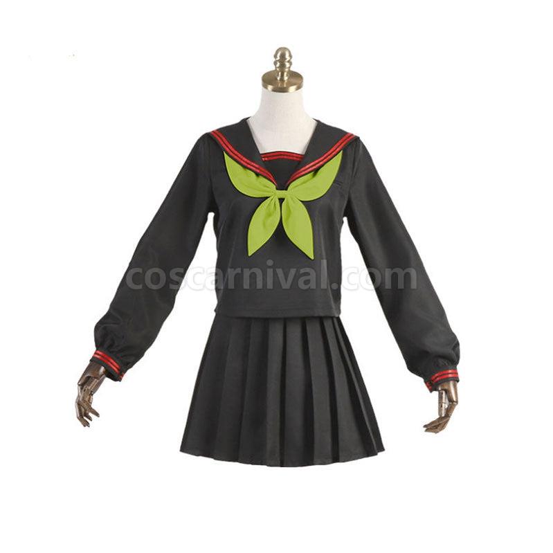 Demon Slayer Kimetsu no Yaiba Nezuko Kamado Makomo School Uniform Cosplay Costumes coscarnival011115703