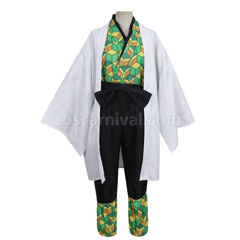 Demon Slayer Kimetsu no Yaiba Sabito Male Cosplay Costumes coscarnival011117421