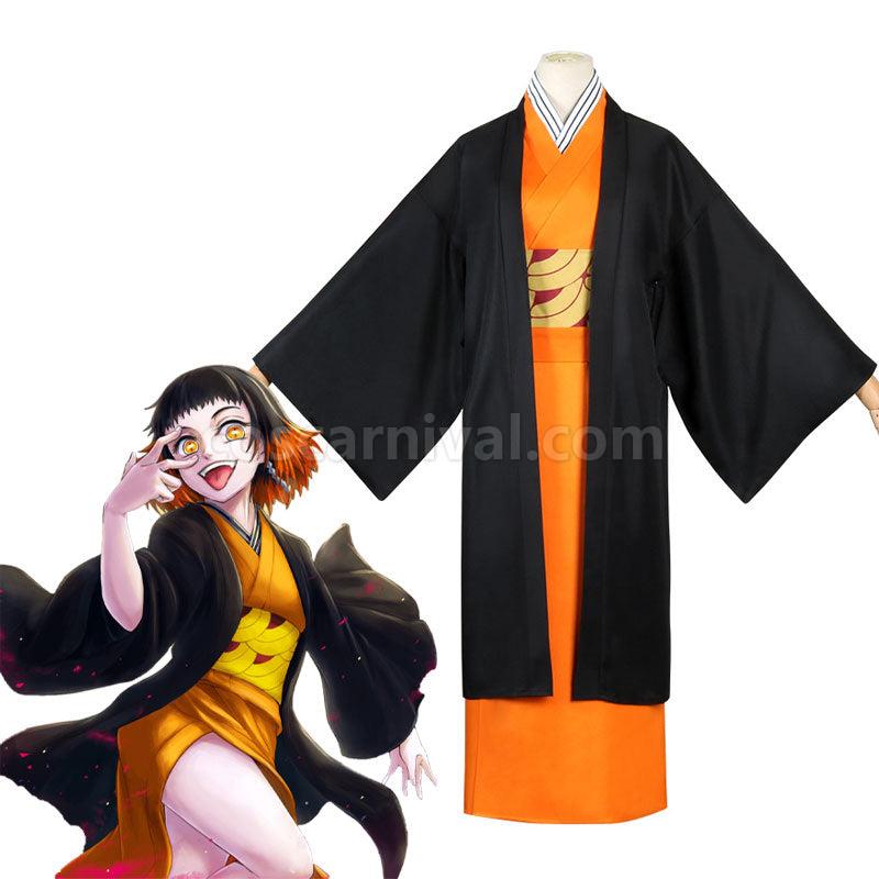 Demon Slayer Kimetsu no Yaiba Susamaru Cosplay Costumes coscarnival01116778