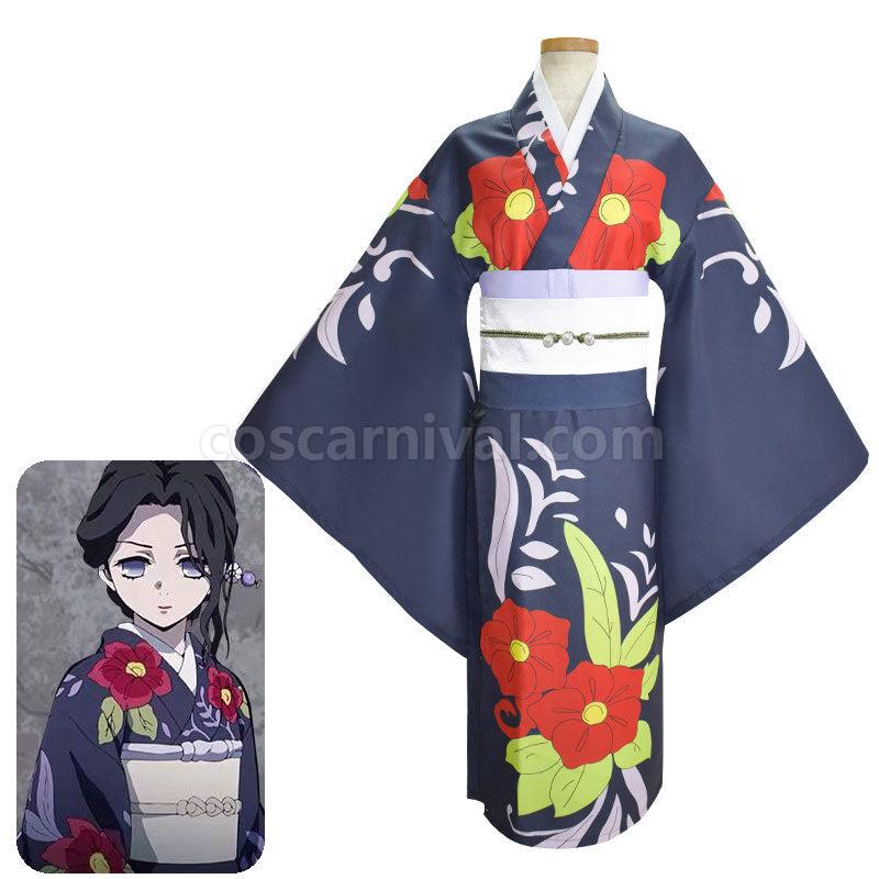 Demon Slayer Kimetsu no Yaiba Tamayo Kimono Cosplay Costumes coscarnival01119373