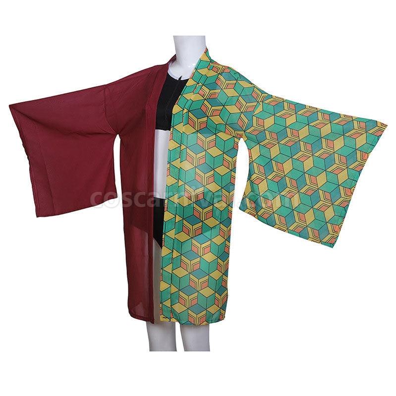 Demon Slayer Kimetsu no Yaiba Tomioka Giyuu Swimsuit Cosplay Costumes coscarnival011110500