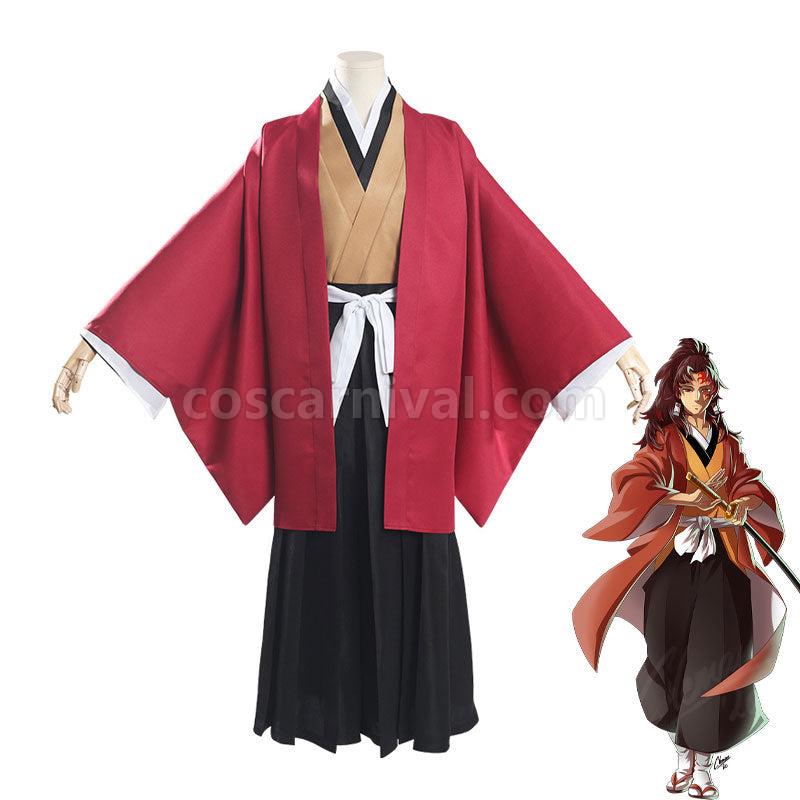 Demon Slayer Kimetsu no Yaiba Tsugikuni Yoriichi Cosplay Costumes coscarnival011110272