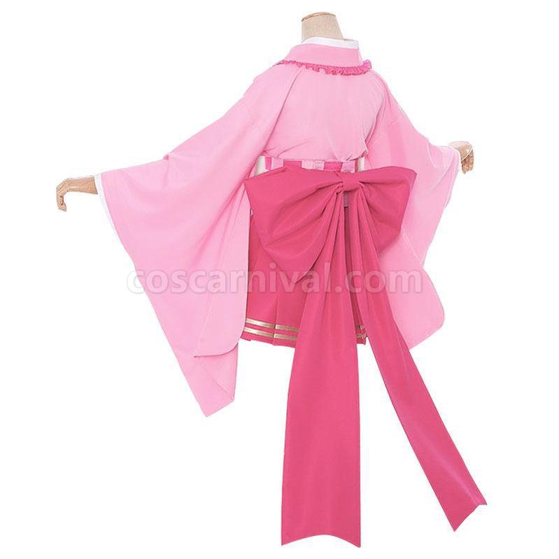 Demon Slayer Kimetsu no Yaiba Tsuyuri Kanawo Kimono Maid Outfit Cosplay Costumes coscarnival011117849