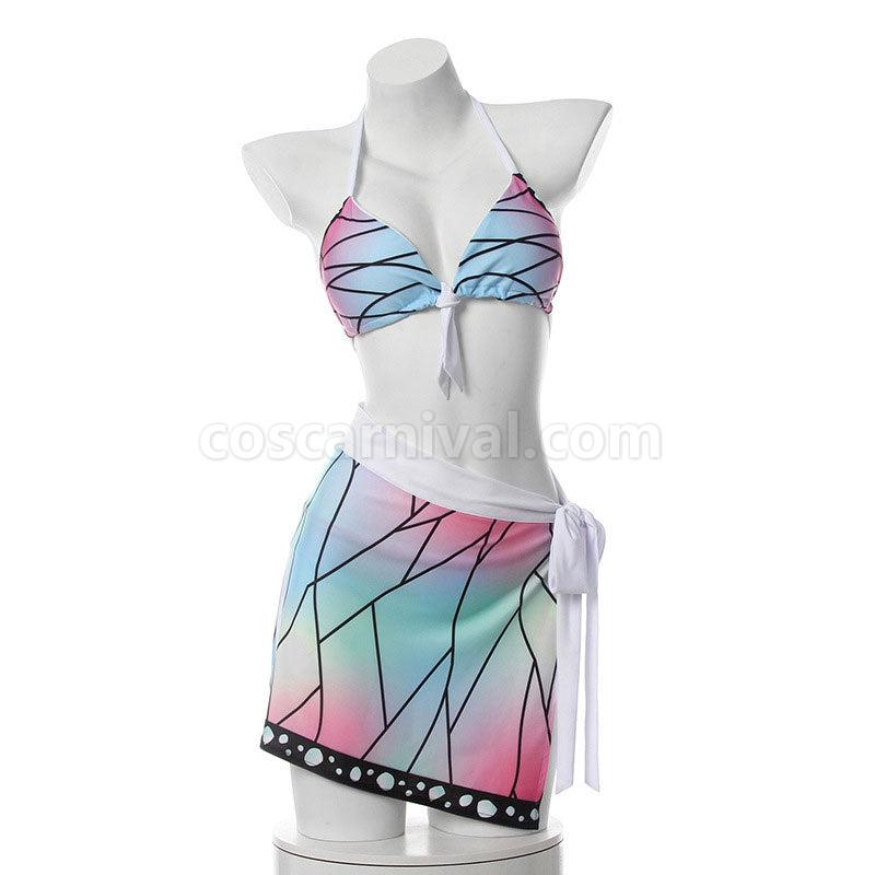 Demon Slayer Kochou Shinobu Swimsuit Cosplay Costumes coscarnival01119965