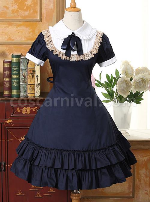 Doll-Collar-Flounced-Classic-Lolita-Short-Sleeves-Dress-coscarnival-1145