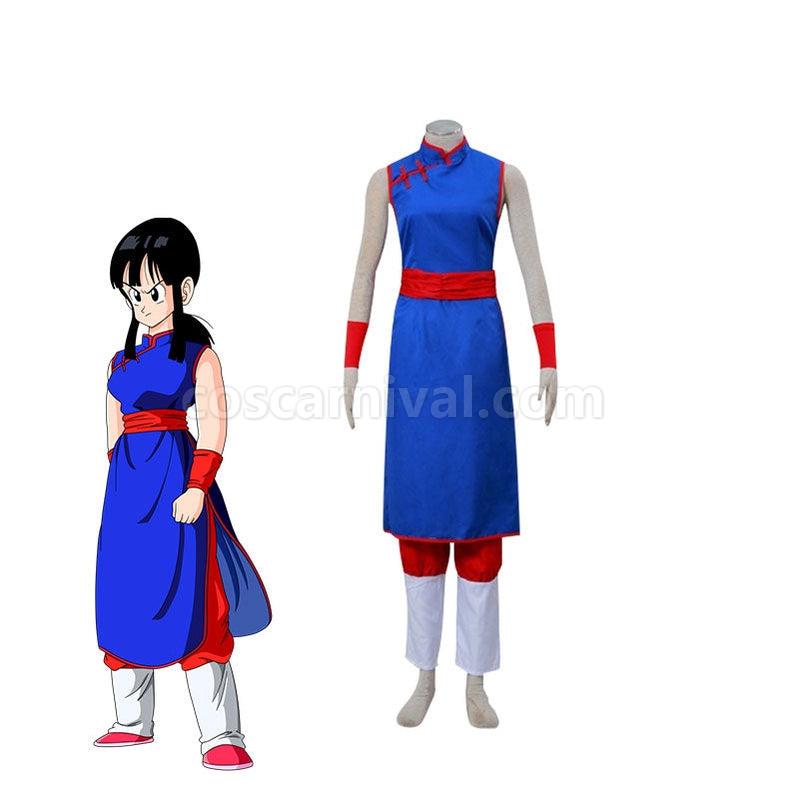 Dragon Ball Chichi Cosplay Costume coscarnival011114509