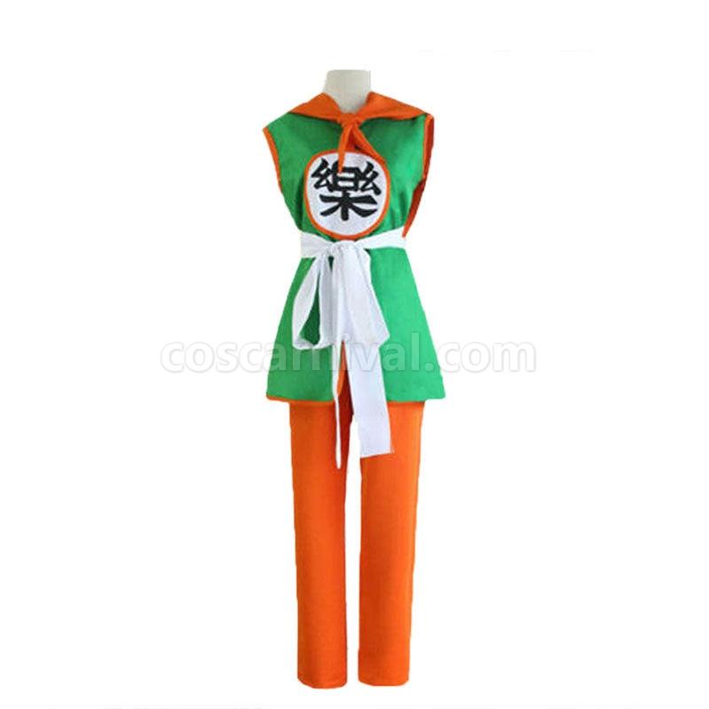 Dragon Ball Master Yamcha Combat Suit Cosplay Costume coscarnival011114478
