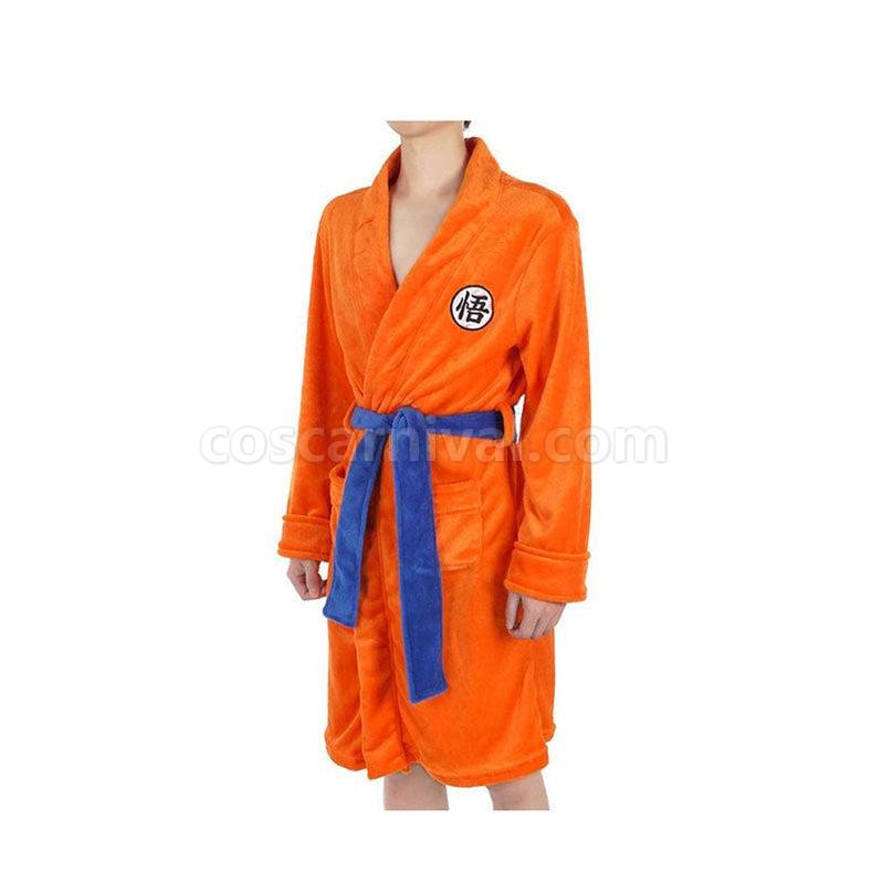 Dragon Ball Son Goku Bathrobe Cosplay Costume coscarnival011114477