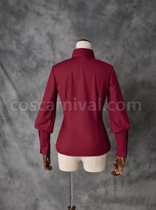 Drunk Dream Series Lapel Shirt Gothic Lolita Slim Sheep-leg Sleeves Blouses