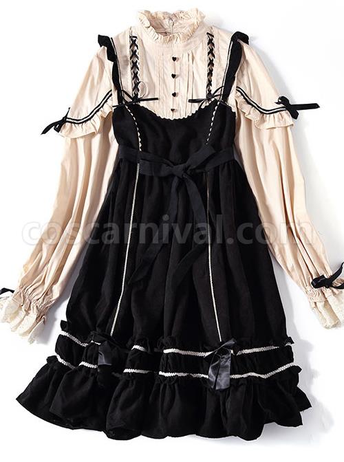 Elegant-Bowknot-Classic-Lolita-Long-Sleeve-Dress-coscarnival-1205