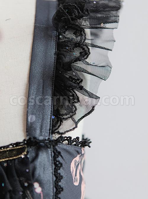 Elegant-Printing-Classic-Lolita-Fly-Sleeve-Dress-coscarnival-1721