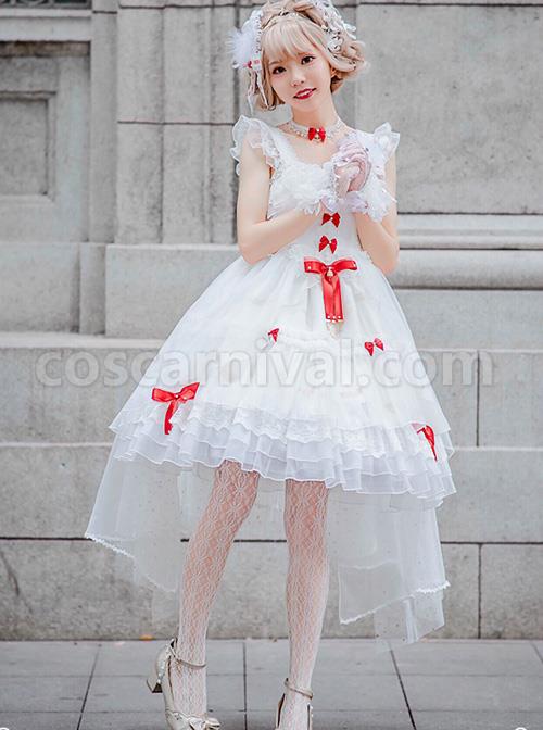 Elegant-Pure-White-Lace-Short-Style-Classic-Lolita-Sling-Wedding-Dress-coscarnival-2896