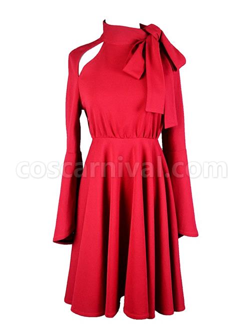 Elegant-Red-Horn-Sleeve-Butterfly-Collar-Classic-Lolita-Dress-coscarnival-1669