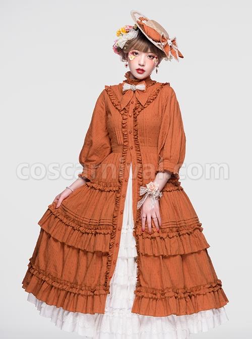 Ellywick-Series-OP-Rural-Solid-Color-Pleated-Design-Protruding-Particles-Embroidery-Flower-Buttons-Classic-Lolita-Dress-Set-coscarnival-1299