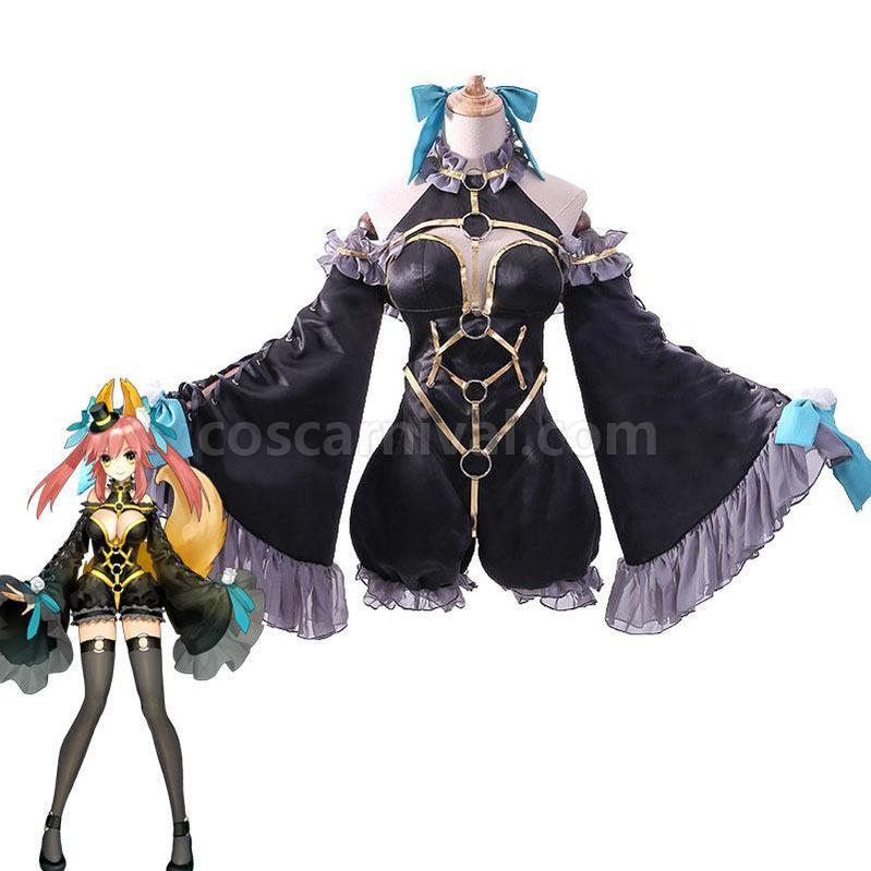 FGO Fate EXTRA Magician Tamamo no Mae Uniform Outfit Cosplay Costumes coscarnival011117772
