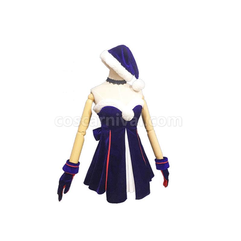 FGO Fate Grand Order Saber Christmas Cosplay Costume coscarnival011114258