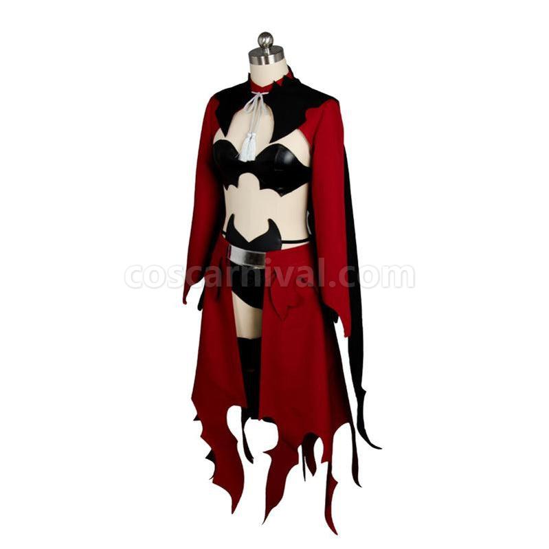 FGO FateKaleid Liner Prisma Illya 3rei Kuro Emiya Archer for women Halloween Cosplay Costumes coscarnival011118145